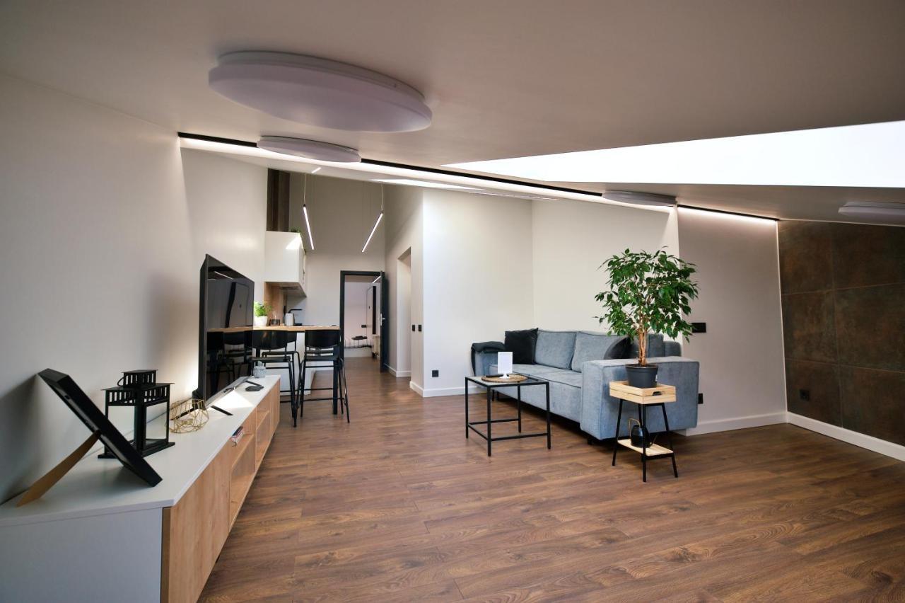 Last Floor Two Level Apartment With Fantastic View Riga Bagian luar foto